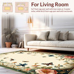 Floral Butterflies and Branches Rug