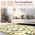 Vines and Leaf Pattern Rug