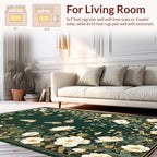 Emerald Garden Butterfly Bloom Rug
