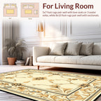 Ornate Floral Vine Inspired Rug