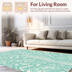 Art Nouveau Tree Canopy Design Rug