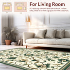 Elegant Floral Vine Pattern Rug