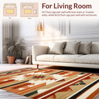 Southwestern Geometric Earth Tone Rug
