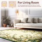 Vine and Floral Botanical Nature Rug