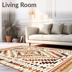 Southwest Tribal Diamond Pattern Rug