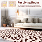 Minimalist Spot Pattern Rug