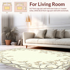 Vintage Filigree Floral Vine Rug