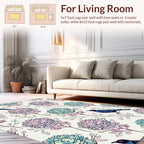 Birds Floral Garden Pattern Rug