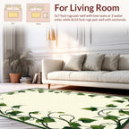 Vine Leaf Elegant Border Design Rug