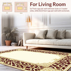 Ornate Floral Paisley Pattern Rug