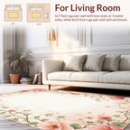 Floral Vine Botanical Pattern Rug