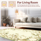 Vintage Floral Vine Botanical Design Rug