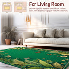 Emerald Forest Butterfly Medley Rug