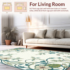 Vintage Floral Vine Pattern Rug