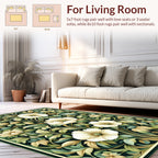 Classic Floral Vine Pattern Rug
