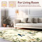 Birds and Blossoms Eastern Style Rug