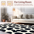 Dalmatian Spotted Bold Pattern Rug