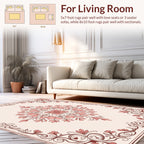 Floral Medallion Vintage Style Rug