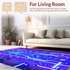 Electric Circuit Board Pattern Rug