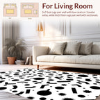 Abstract Geometric Shapes Pattern Rug