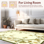 Botanical Vine Floral Garden Design Rug