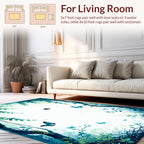 Enchanted Forest Butterfly Pattern Rug