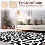 Bold Abstract Animal Spots Rug