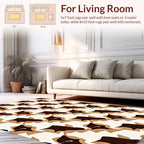 Modern Abstract Geometric Pattern Rug