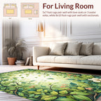 Enchanted Forest Floral Vines Rug