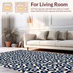 Wild Animal Print Contemporary Design Rug