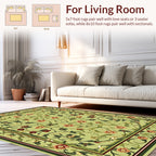 Floral Vine Intricate Pattern Rug