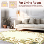 Botanical Vine Floral Arrangement Rug