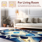 Cosmic Galactic Jewel Pattern Rug