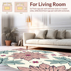 Vintage Pastel Floral Pattern Rug