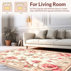 Vintage Floral Vine Design Rug