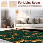 Tiger Forest Pattern Rug