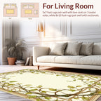 Vines Geometric Pattern Rug
