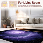 Galactic Swirl Nebula Pattern Rug