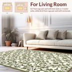 Vine And Leaf Pattern Rug