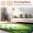 Enchanted Forest Butterfly Meadow Rug