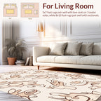 Whimsical Bird Pattern Design Rug
