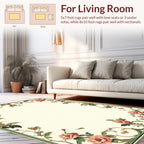 Vintage floral vine pattern Rug
