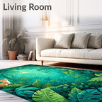 Enchanted Forest Nature Scene Rug