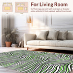 Wavy Stripe Abstract Graphic Design Rug