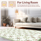 Classic Floral Vine Patterned Rug