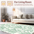 Verdant Branch Pattern Rug Design Rug