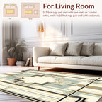 Geometric Art Deco Style Design Rug