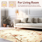 Elegant Floral Branches Botanical Design Rug