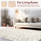 Natural Pebble Texture Design Rug