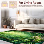 Enchanting Forest Path Nature Rug